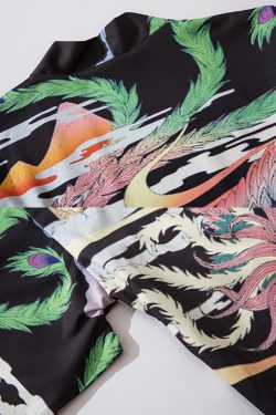 Colorful Kimono Cardigan - Y2K Summer, 90S Grunge, Retro 70S, Pastel Goth, Y2K