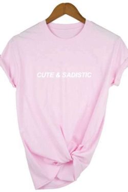 Cute & Sadistic Y2K Grunge Top - 90S Fashion, Retro Summer Outfit, Gothic Y2K Style