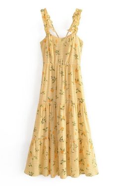 Cynthia Midi Dress - Y2K Summer Grunge Outfit, 90S Retro Style, Pastel Goth, Y2K Party