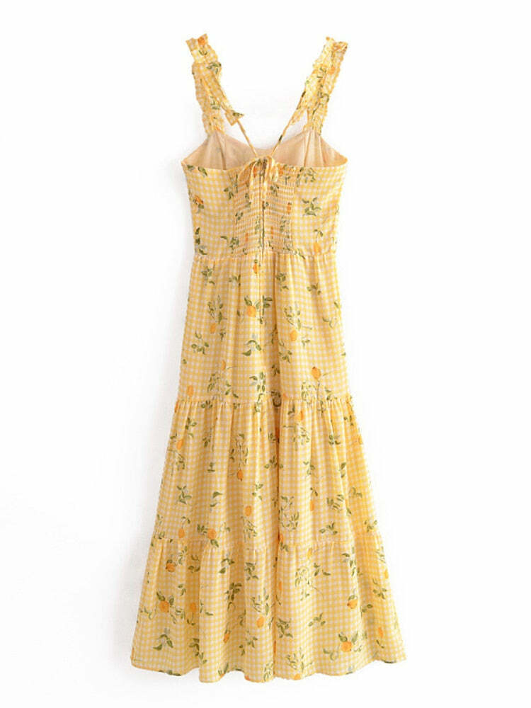 Cynthia Midi Dress - Y2K Summer Grunge Outfit, 90S Retro Style, Pastel Goth, Y2K Party Cynthia Midi Dress - Y2K Summer Grunge Outfit, 90S Retro Style, Pastel Goth, Y2K Party