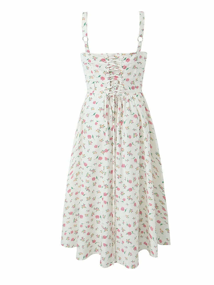 Daria Midi Dress - Y2K Summer Grunge Outfit, 90S Fashion, Retro Style, Y2K Party & Club Outfits