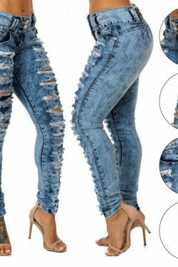 Delilah Ripped Grunge Jeans - Y2K Summer, 90S Fashion, Retro Style, Y2K Club & Party Outfits