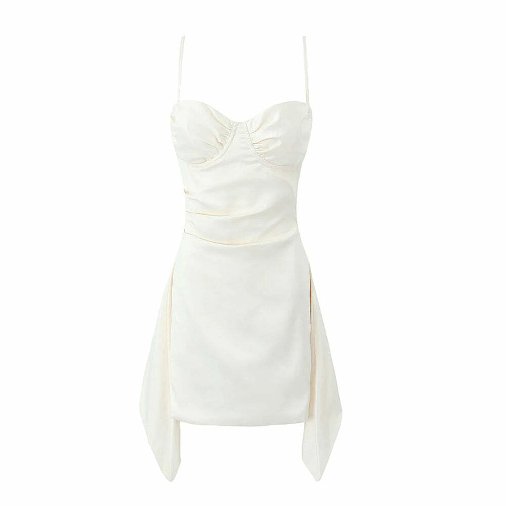 Dimitra Mini Dress - Y2K Summer Grunge Outfit, 90S Fashion, Retro Style, Y2K Party & Club Look