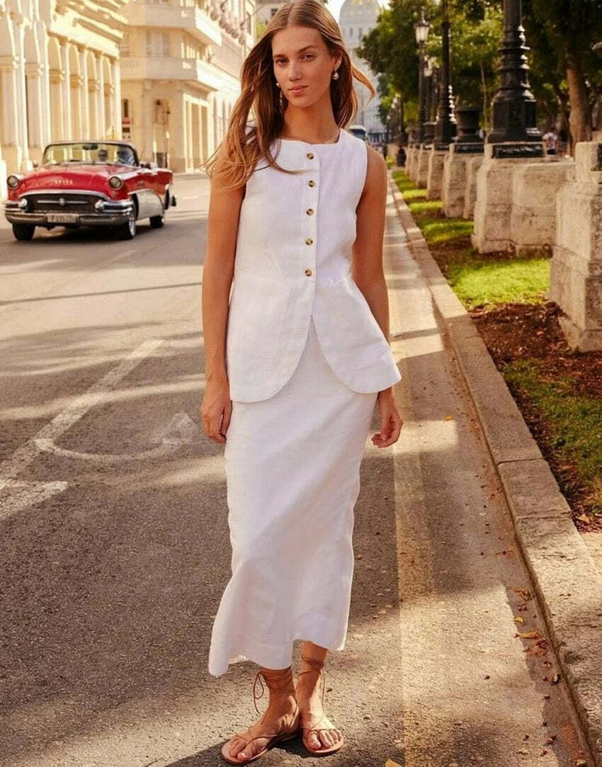 Edet Two Piece Set - Y2K Summer Grunge Outfit, 90S Fashion, Retro Style, Y2K Party Look Edet Two Piece Set - Y2K Summer Grunge Outfit, 90S Fashion, Retro Style, Y2K Party Look