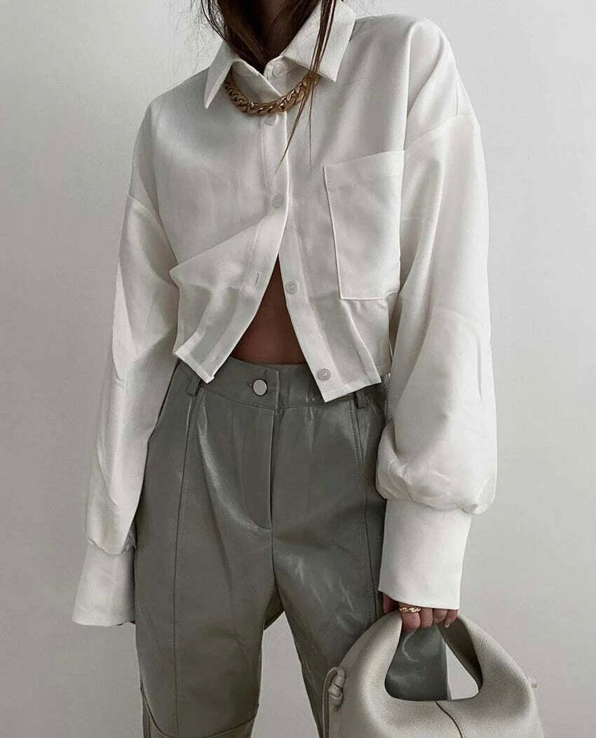 Edvena Shirt: Y2K Summer Grunge Top, 90S Retro Fashion, Pastel Goth, Y2K Club & Party Edvena Shirt: Y2K Summer Grunge Top, 90S Retro Fashion, Pastel Goth, Y2K Club & Party