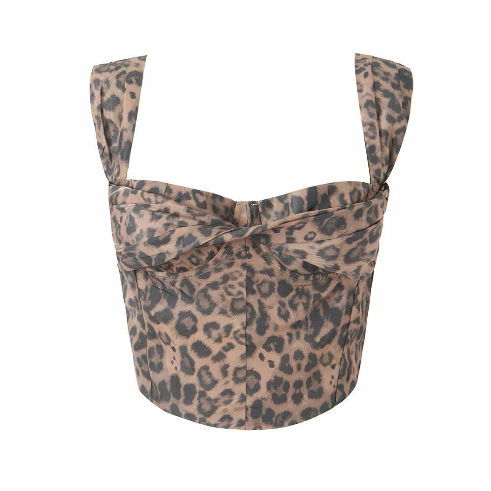 Elen Crop Top - Y2K Summer Grunge, 90S Retro, Pastel Goth, Y2K Party & Club Outfits