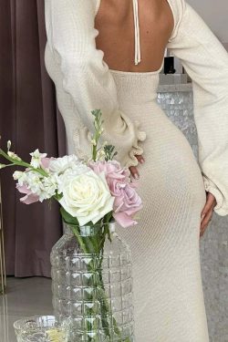 Elena Maxi Dress - Y2K Summer Grunge Outfit, 90S Fashion, Retro Style, Pastel Goth Vibes