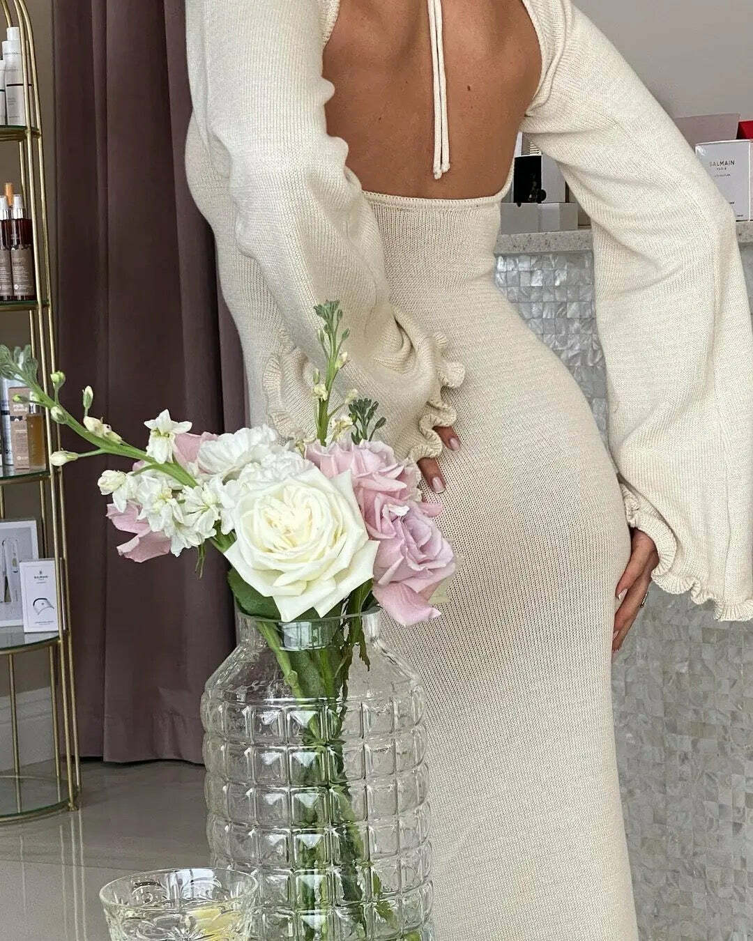 Elena Maxi Dress - Y2K Summer Grunge Outfit, 90S Fashion, Retro Style, Pastel Goth Vibes