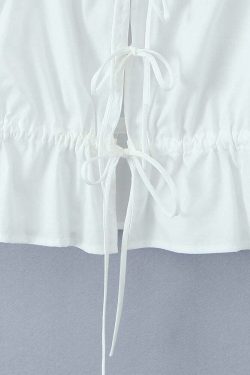 Eleonor Crop Top - Y2K Summer Grunge, 90S Retro, Pastel Goth, Y2K Party & Club Out