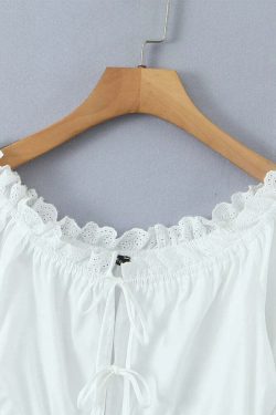 Eleonor Crop Top - Y2K Summer Grunge, 90S Retro, Pastel Goth, Y2K Party & Club Out