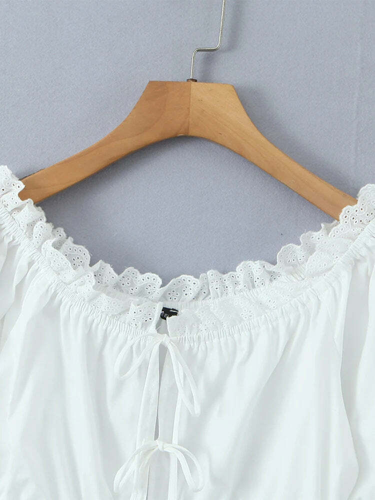 Eleonor Crop Top - Y2K Summer Grunge, 90S Retro, Pastel Goth, Y2K Party & Club Out Eleonor Crop Top - Y2K Summer Grunge, 90S Retro, Pastel Goth, Y2K Party & Club Out