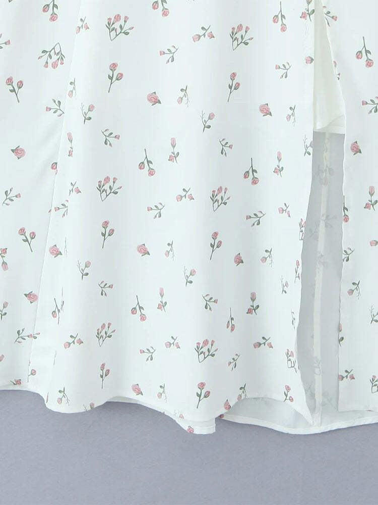 Elia Midi Dress - Y2K Summer Grunge Outfit, 90S Fashion, Retro Style, Pastel Goth, Y2K Party