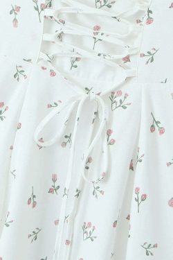 Elia Midi Dress - Y2K Summer Grunge Outfit, 90S Fashion, Retro Style, Pastel Goth, Y2K Party