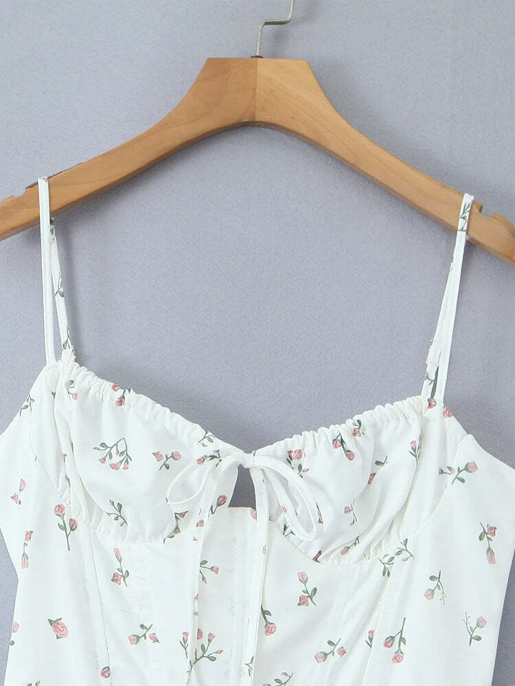 Elia Midi Dress - Y2K Summer Grunge Outfit, 90S Fashion, Retro Style, Pastel Goth, Y2K Party