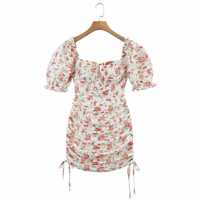 Elicia Mini Dress - Y2K Summer Outfit, 90S Fashion, Grunge, Retro Style, Y2K Party Look