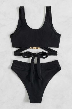 Elinor Bikini: Y2K Summer Grunge 90S Fashion Retro Style Y2K Party Outfit For Women