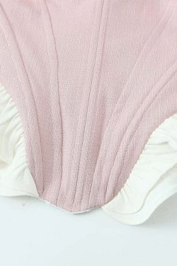 Eliz Crop Top - Y2K Summer Grunge, 90S Retro, Pastel Goth, Y2K Party & Club Outfits