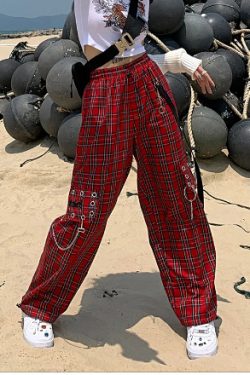 Eliza Grunge High Waist Cargo Pants - Y2K Summer, 90S Fashion, Retro, Gothic, Y2K Club Outfits
