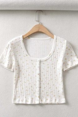 Elizabeth T-Shirt: Y2K Summer Grunge, 90S Retro, Baby Tees, Y2K Club &