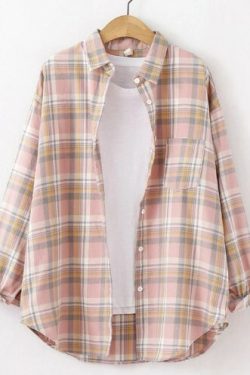 Elliana Cotton Ladies Shirt - Y2K Summer Grunge, 90S Retro, Pastel Goth, Y2K Party & Club Outfits