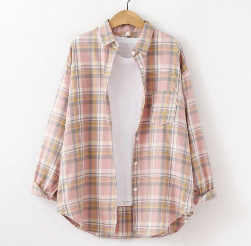 Elliana Cotton Ladies Shirt - Y2K Summer Grunge, 90S Retro, Pastel Goth, Y2K Party & Club Outfits