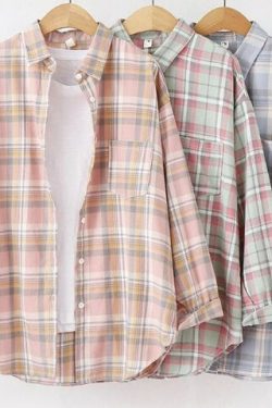 Elliana Cotton Ladies Shirt - Y2K Summer Grunge, 90S Retro, Pastel Goth, Y2K Party & Club Outfits