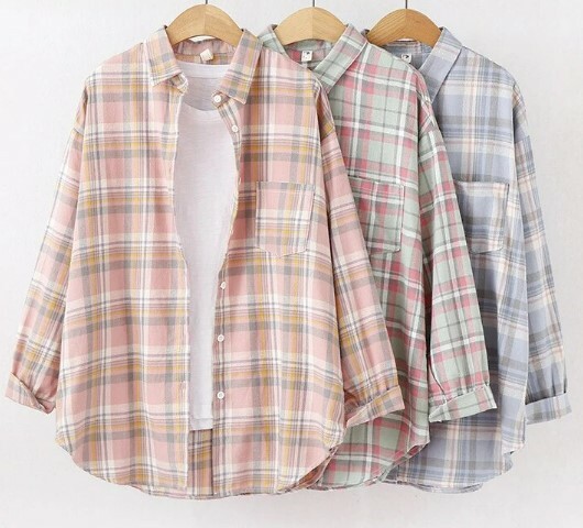 Elliana Cotton Ladies Shirt - Y2K Summer Grunge, 90S Retro, Pastel Goth, Y2K Party & Club Outfits