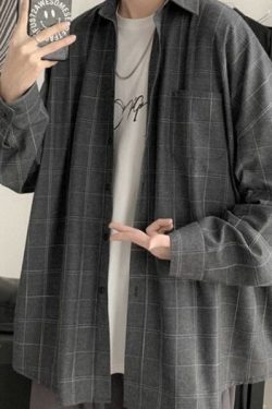 Eloise Plaid Casual Shirt - Y2K Summer Grunge, 90S Retro, Pastel Goth, Y2K Party & Club