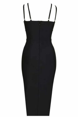 Elyse Midi Dress - Y2K Summer Grunge Outfit, 90S Fashion, Retro Style, Pastel Goth Vibes