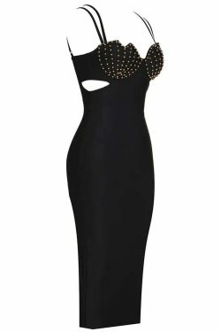 Elyse Midi Dress - Y2K Summer Grunge Outfit, 90S Fashion, Retro Style, Pastel Goth Vibes