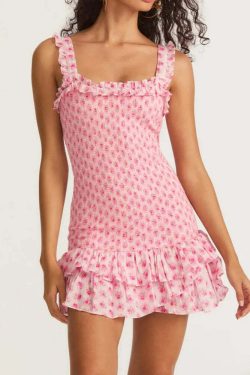 Ema Mini Dress - Y2K Summer Outfit, 90S Fashion, Grunge, Retro Style, Y2K Party & Club Outfits