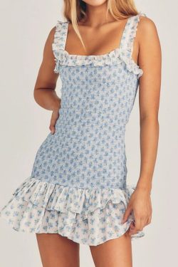 Ema Mini Dress - Y2K Summer Outfit, 90S Fashion, Grunge, Retro Style, Y2K Party & Club Outfits