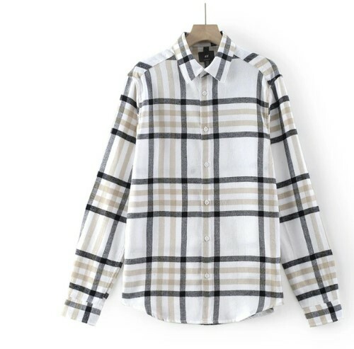 Emersyn Women Plaid Shirt Loose - Y2K Summer Grunge 90S Fashion Retro Goth Outfits