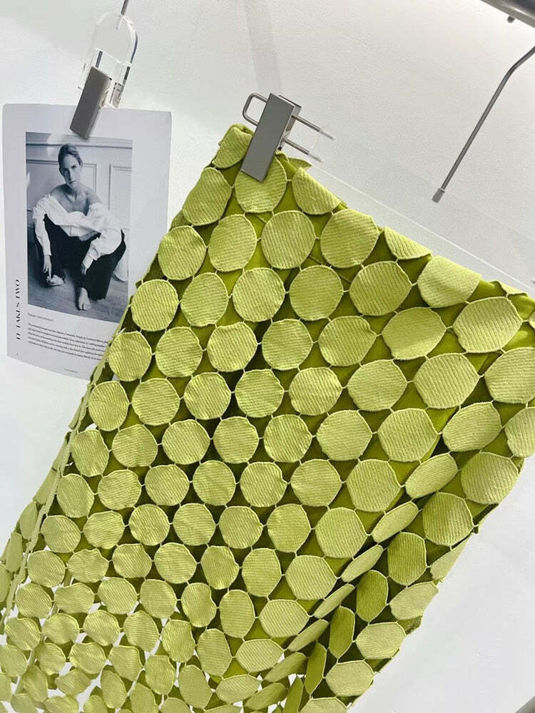 Emili Midi Skirt - Y2K Summer Grunge Outfit, 90S Fashion, Retro Style, Pastel Goth Vibes