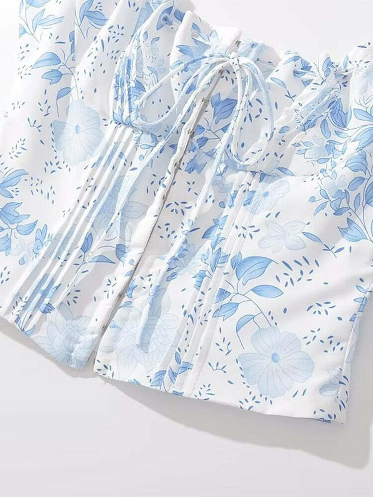 Emilia Top - Y2K Summer Grunge, 90S Retro, Pastel Goth, Y2K Club & Party Outfits