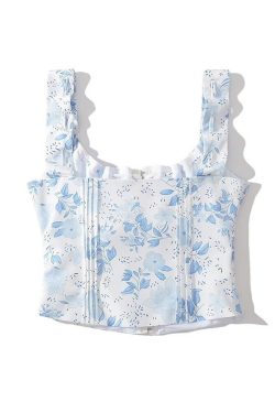 Emilia Top - Y2K Summer Grunge, 90S Retro, Pastel Goth, Y2K Club & Party Outfits