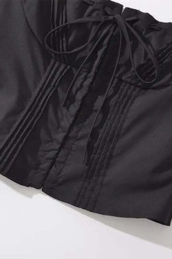 Emilia Top - Y2K Summer Grunge, 90S Retro, Pastel Goth, Y2K Club & Party Outfits