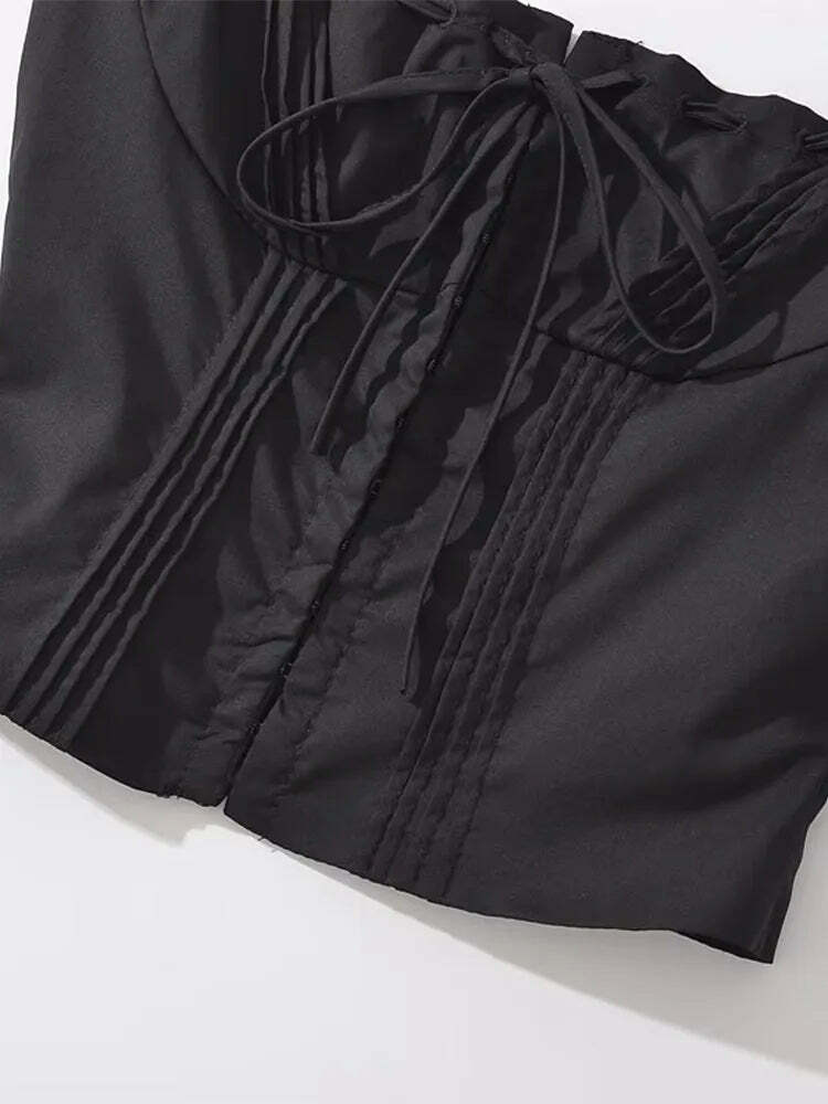 Emilia Top - Y2K Summer Grunge, 90S Retro, Pastel Goth, Y2K Club & Party Outfits