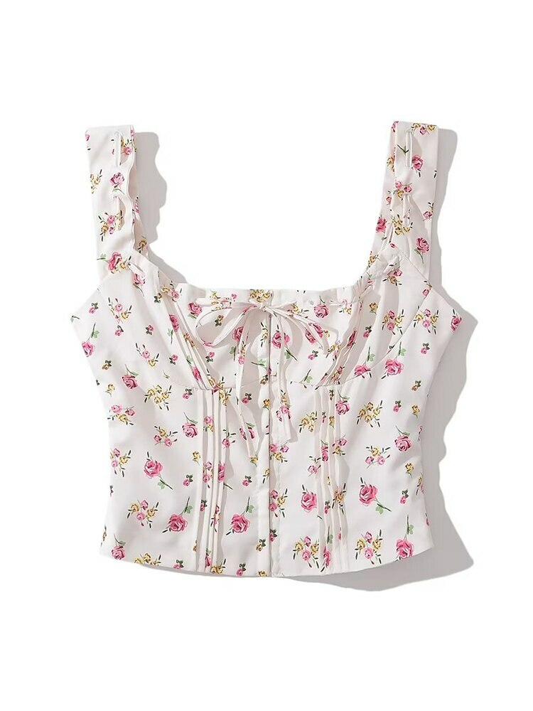 Emilia Top - Y2K Summer Grunge, 90S Retro, Pastel Goth, Y2K Club & Party Outfits