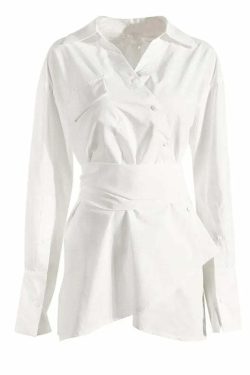 Emilie Shirt: Y2K Summer Grunge Top - 90S Retro Fashion, Pastel Goth, Y2K Club & Party