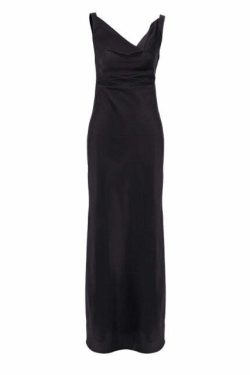 Enela Satin Maxi Dress - Y2K Summer, 90S Grunge, Retro Style, Y2K Party & Club Outfits