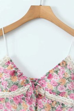 Ensley Mini Dress - Y2K Summer Grunge Outfit, 90S Fashion, Retro Style, Pastel Goth Vibes