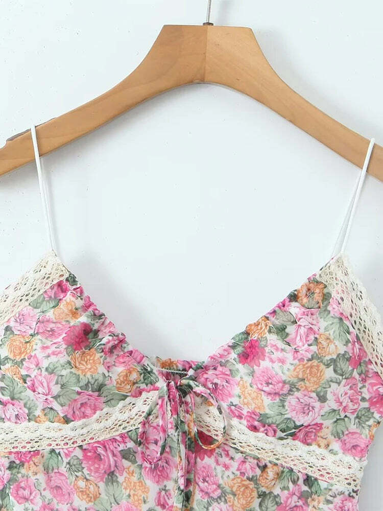 Ensley Mini Dress - Y2K Summer Grunge Outfit, 90S Fashion, Retro Style, Pastel Goth Vibes