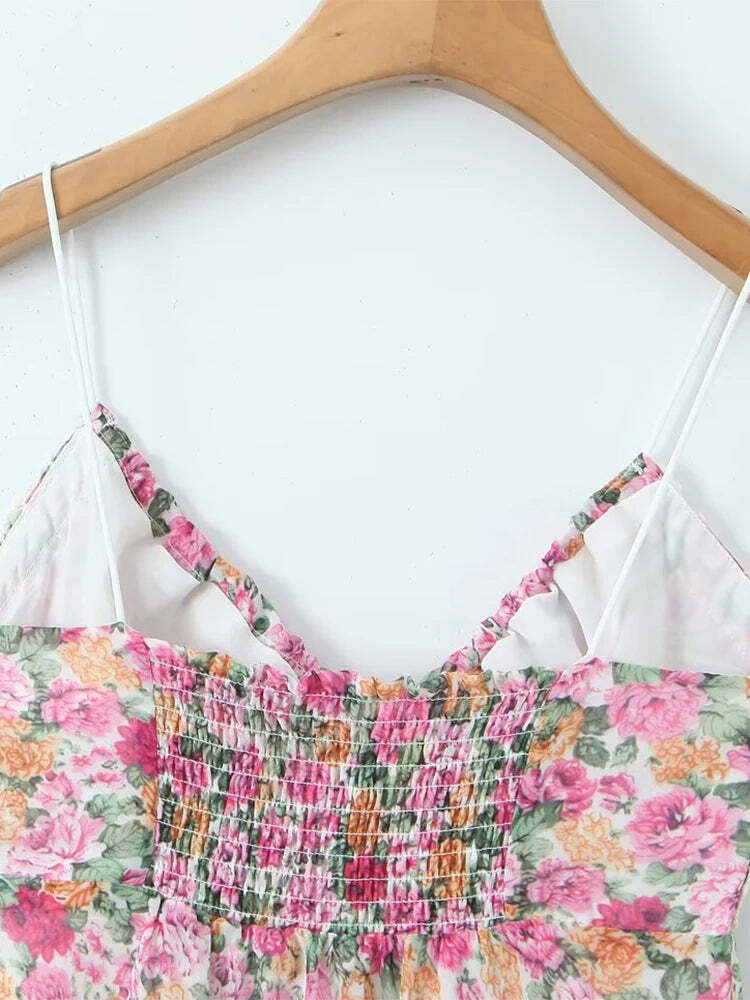 Ensley Mini Dress - Y2K Summer Grunge Outfit, 90S Fashion, Retro Style, Pastel Goth Vibes