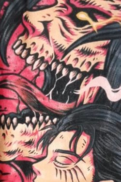 Eren Yeager Shirt - Y2K Summer Grunge 90S Fashion Retro Hip Hop Outfit For Women