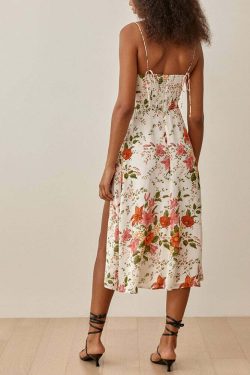 Erin Midi Dress - Y2K Summer Grunge Outfit, 90S Fashion, Retro Style, Pastel Goth, Y2K Party