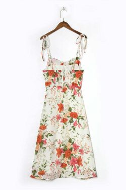 Erin Midi Dress - Y2K Summer Grunge Outfit, 90S Fashion, Retro Style, Pastel Goth, Y2K Party