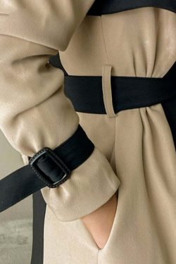 Esme Trench Coat - Y2K Summer & 90S Grunge Fashion, Retro Style, Y2K Party & Club Out