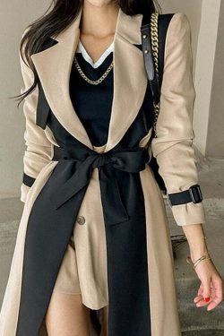 Esme Trench Coat - Y2K Summer & 90S Grunge Fashion, Retro Style, Y2K Party & Club Out