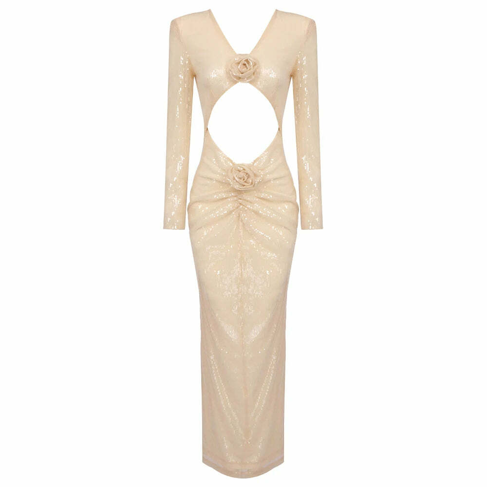 Esther Maxi Dress - Y2K Summer Grunge Outfit, 90S Fashion, Retro Style, Y2K Party & Club Look